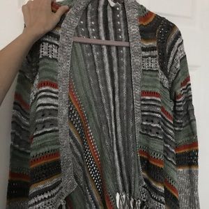 Boho Fringe Cardigan